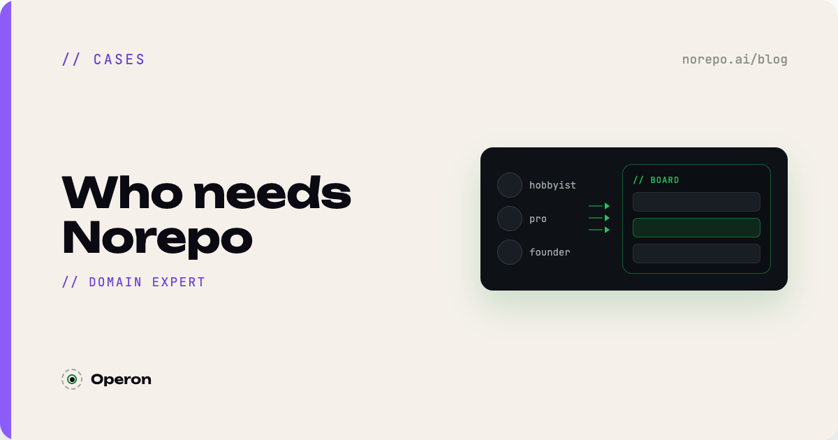 Кому нужен Norepo — носитель экспертизы